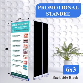 Standee printing 6x3 Feet